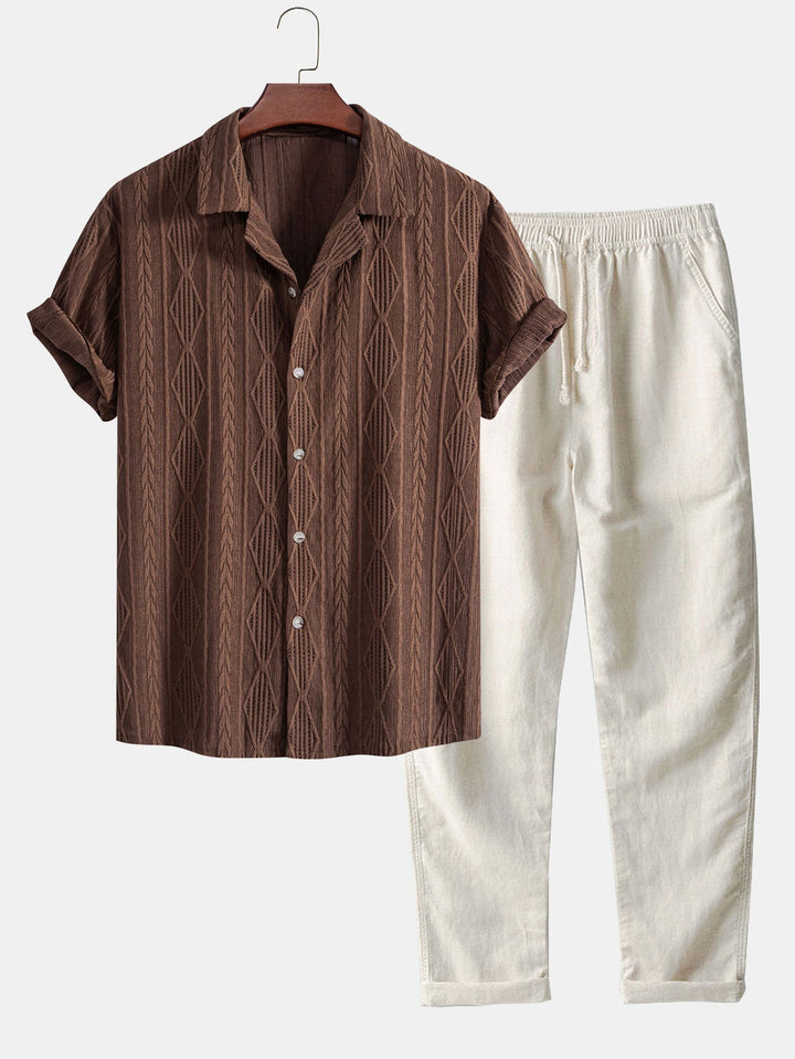 The Marlowe Set — Bold Texture, Relaxed Confidence