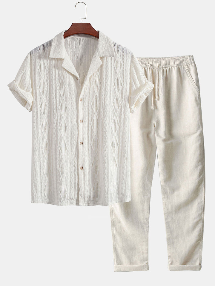 The Marlowe Set — Bold Texture, Relaxed Confidence