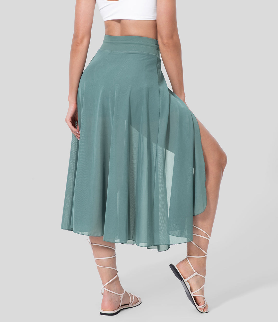 Litvia – Timeless Midi Skirt Elegance with a Playful Touch