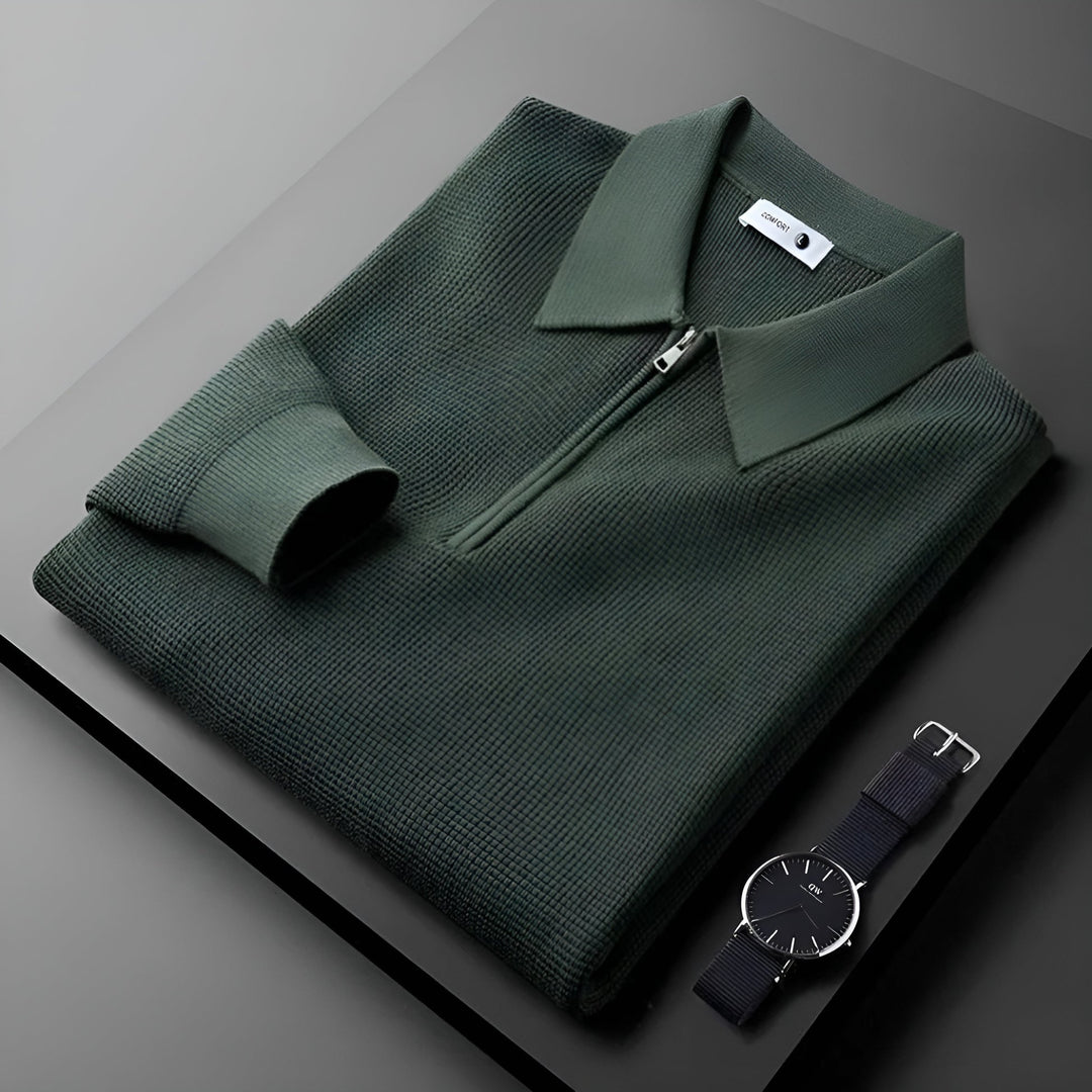 John – The Premium Knitted Polo Shirt