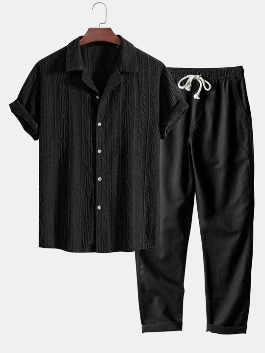 The Marlowe Set — Bold Texture, Relaxed Confidence