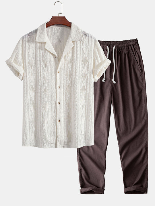 The Marlowe Set — Bold Texture, Relaxed Confidence