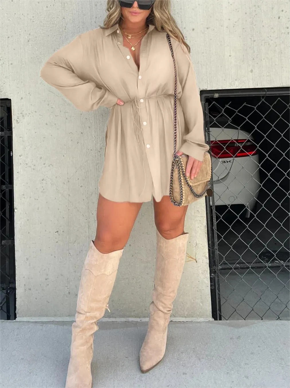 Jessica – Der Virale Trendige Romper-Kleid,