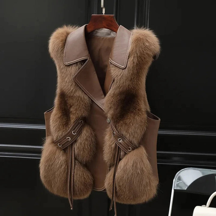 Dilara – Luxurious Faux Fur Vest