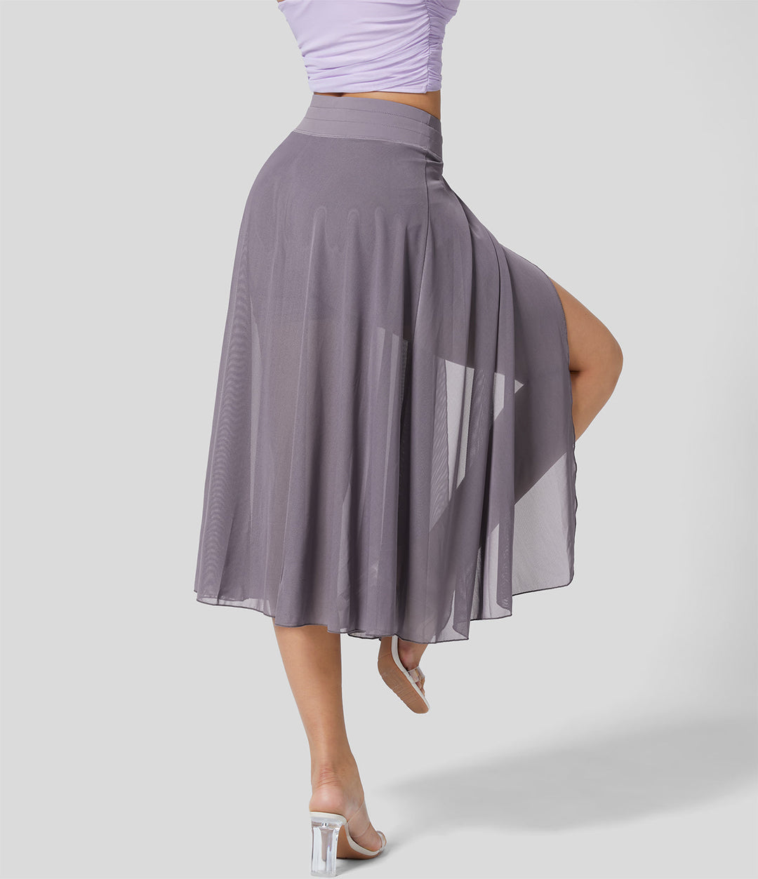 Litvia – Timeless Midi Skirt Elegance with a Playful Touch