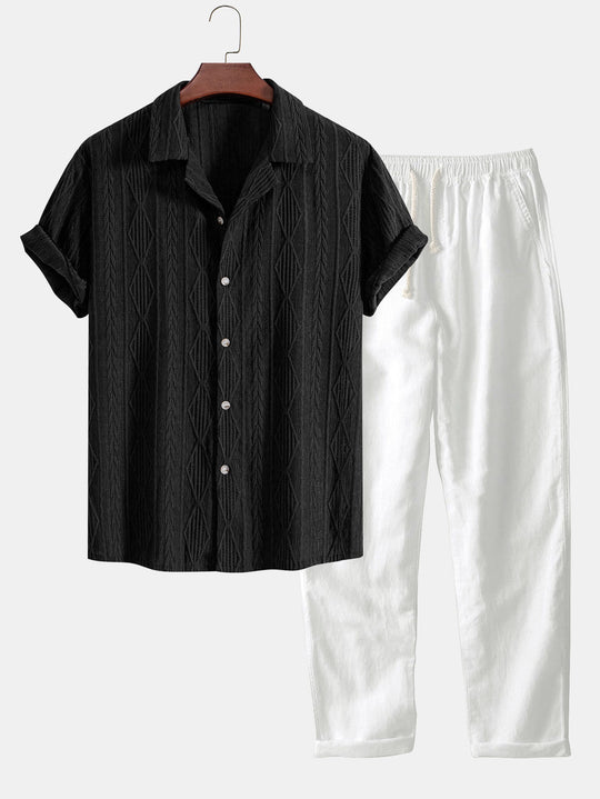 The Marlowe Set — Bold Texture, Relaxed Confidence