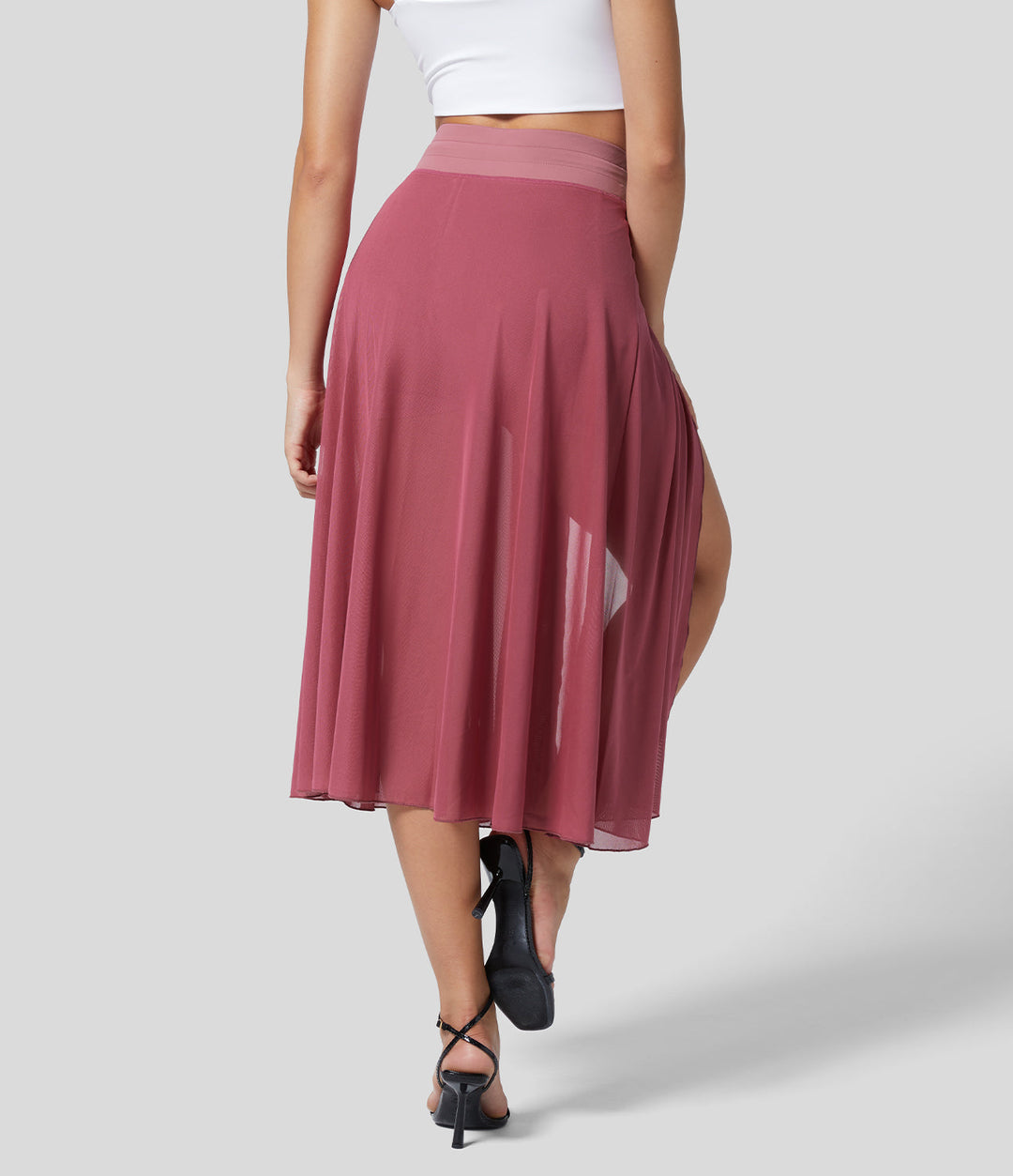 Litvia – Timeless Midi Skirt Elegance with a Playful Touch