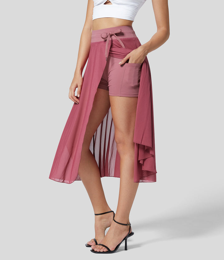 Litvia – Timeless Midi Skirt Elegance with a Playful Touch