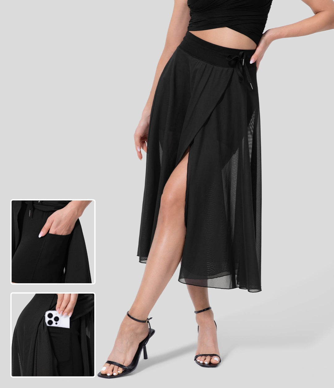 Litvia – Timeless Midi Skirt Elegance with a Playful Touch