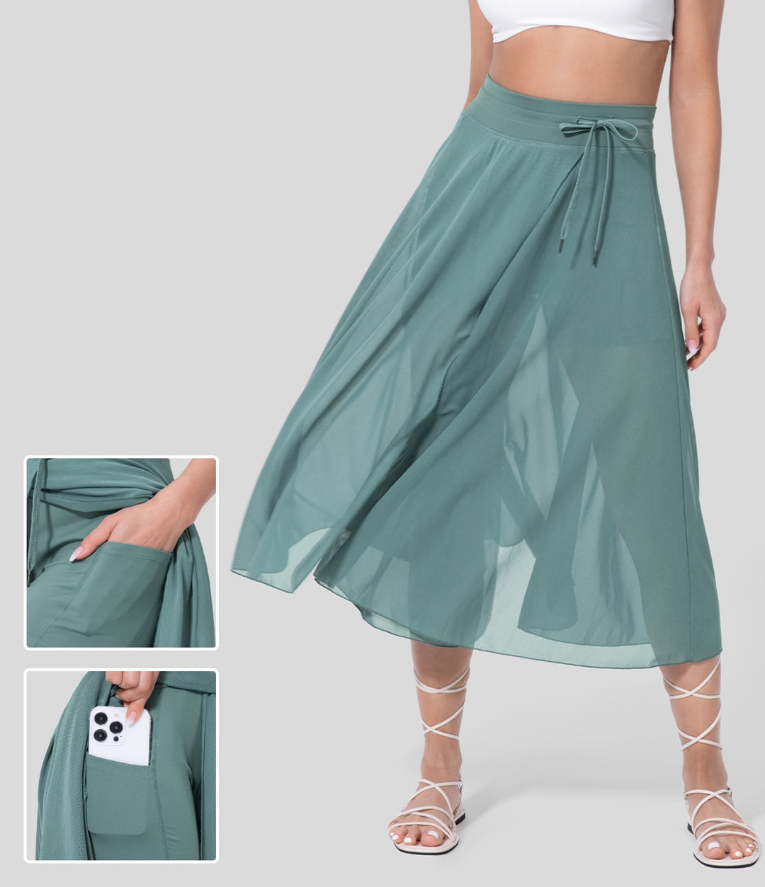 Litvia – Timeless Midi Skirt Elegance with a Playful Touch