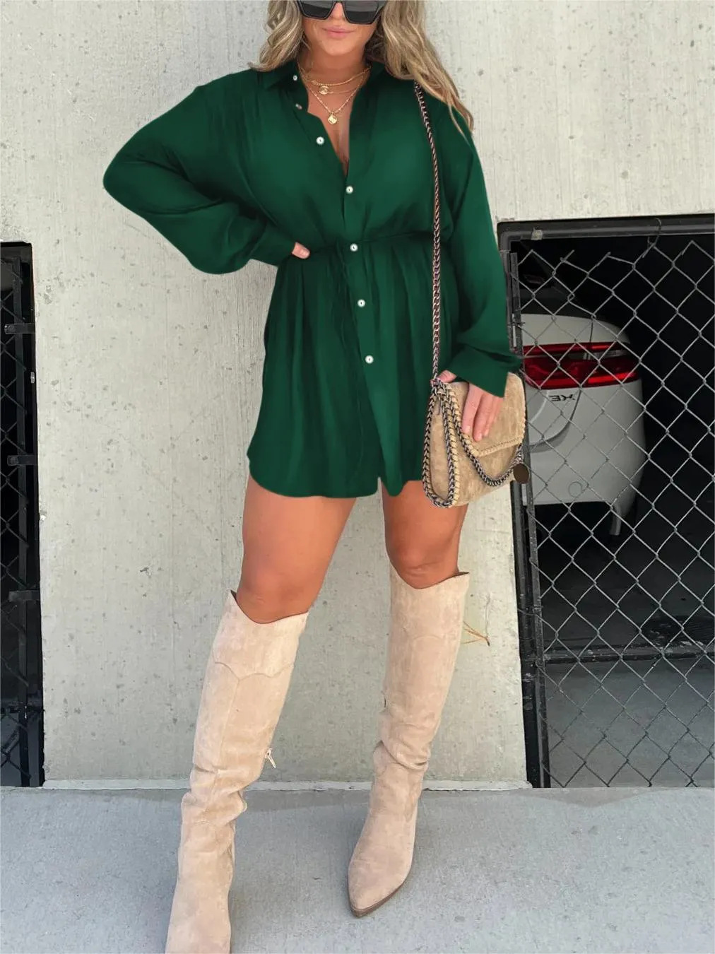 Jessica – Der Virale Trendige Romper-Kleid,