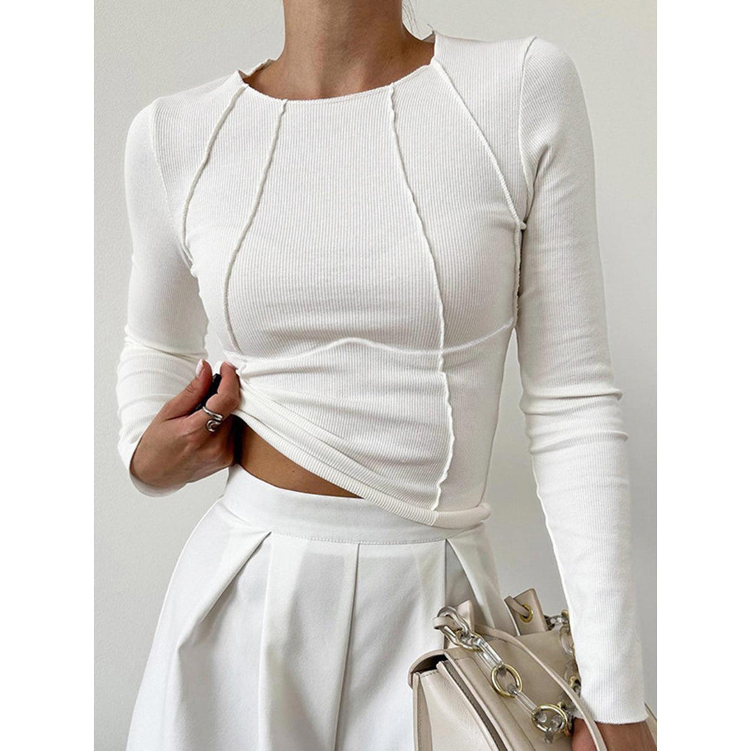 Macy – Elegant Ribbed Top