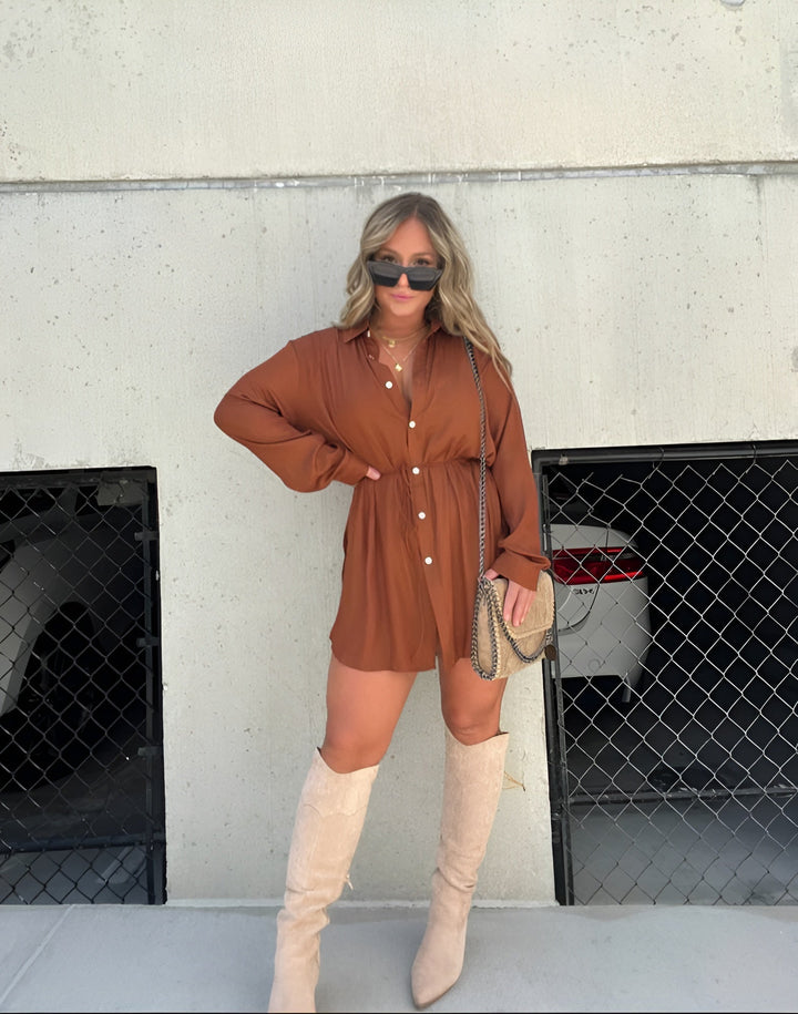 Jessica – Der Virale Trendige Romper-Kleid,