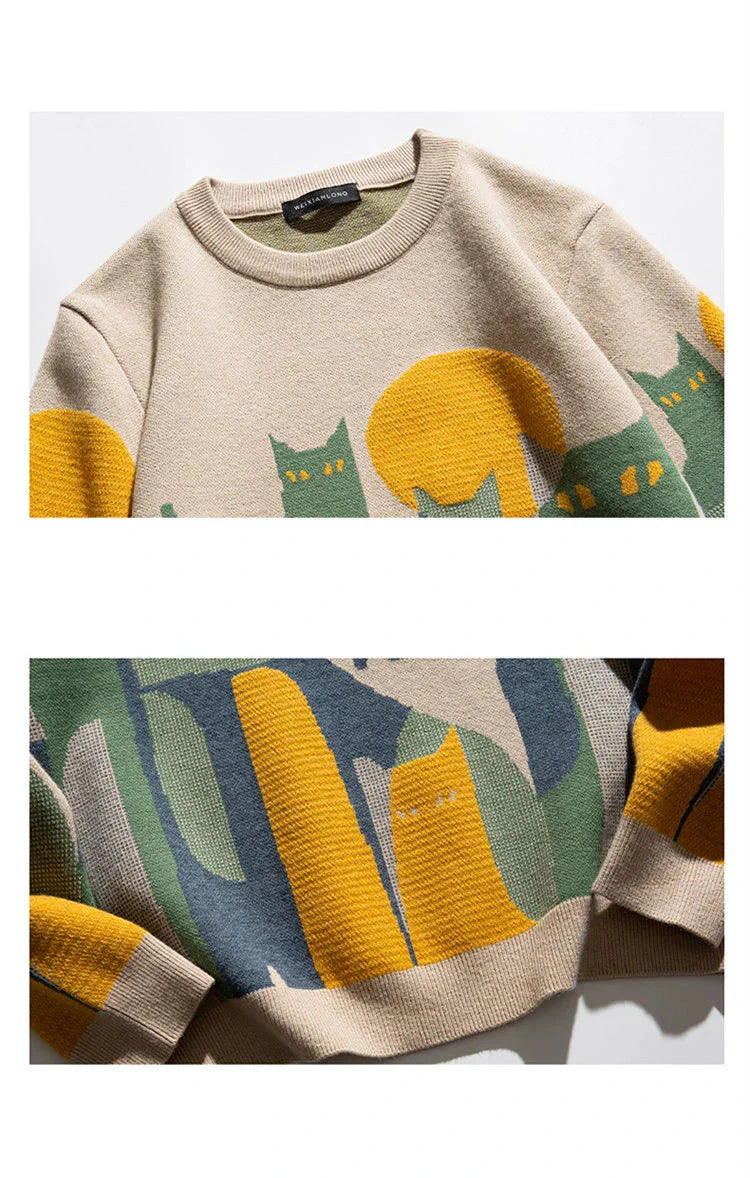 Nebelkatze Sweater – Mystical Comfort and Style
