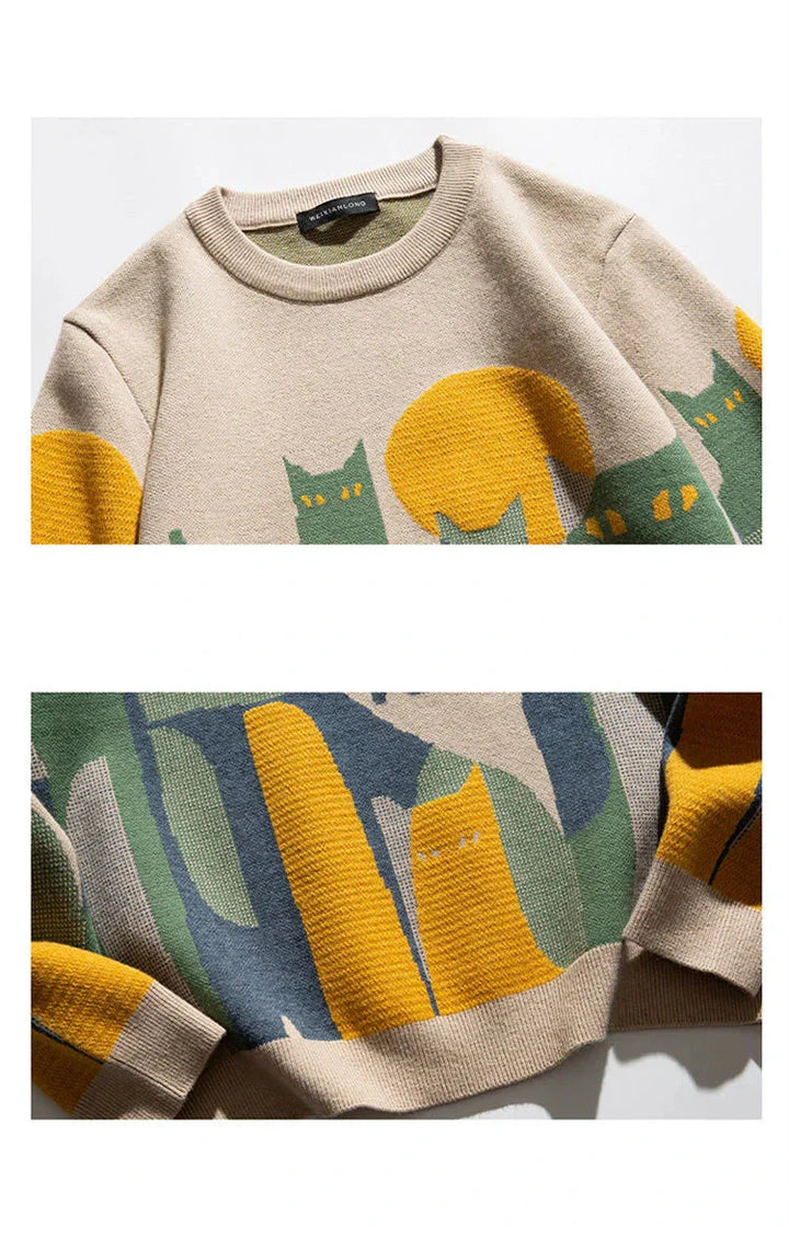 Nebelkatze Sweater – Mystical Comfort and Style