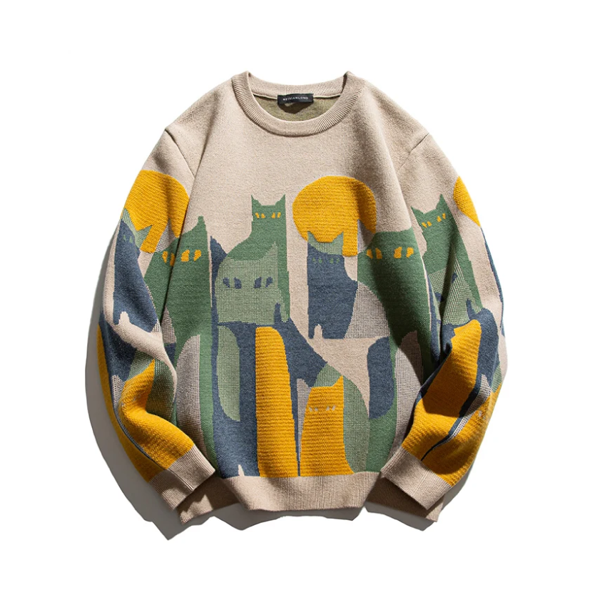 Nebelkatze Sweater – Mystical Comfort and Style