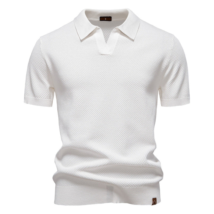 Ulrich – StruktThe Alstone Polo — Subtle Texture, Modern British Ease