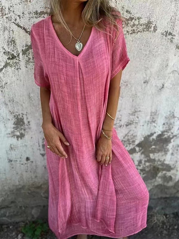 Naia – Your Airy Spring Dress Made from Cotton & Linen