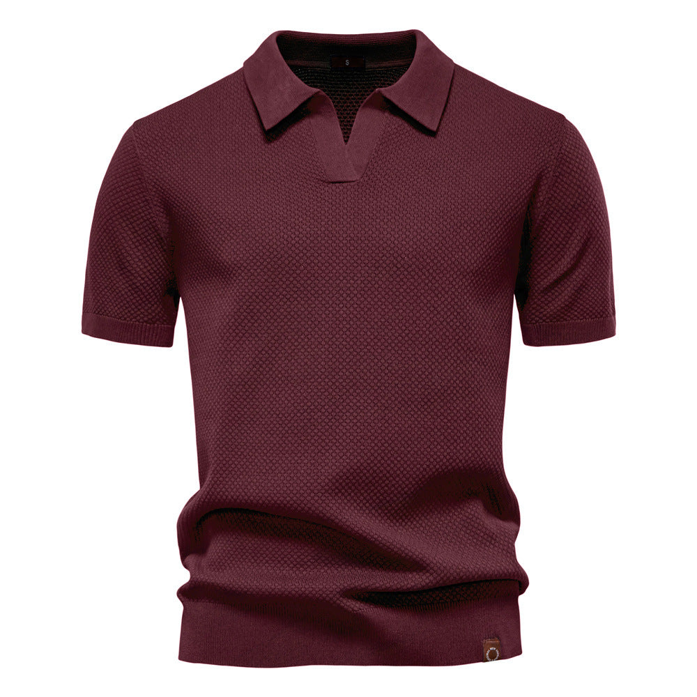 Ulrich – StruktThe Alstone Polo — Subtle Texture, Modern British Ease