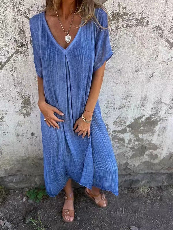 Naia – Your Airy Spring Dress Made from Cotton & Linen