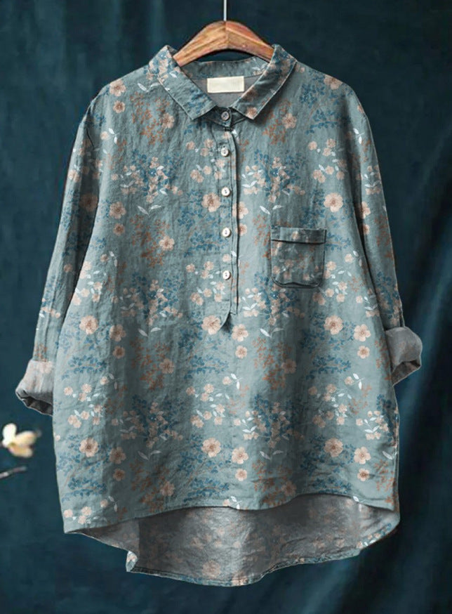 Nikkie – Elegant Floral Print Blouse