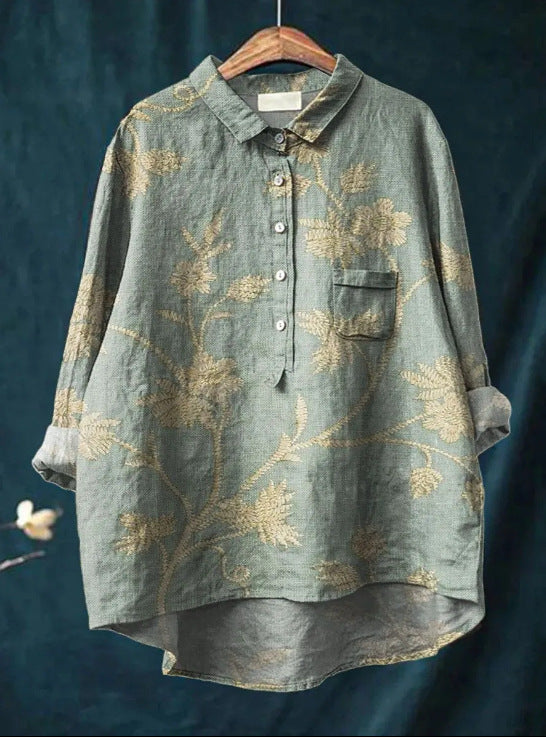 Nikkie – Elegant Floral Print Blouse