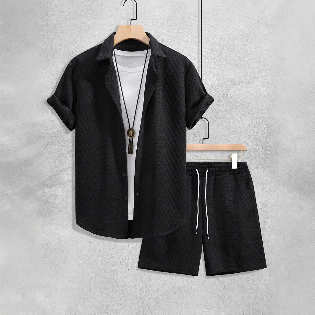 The Roberto Russo – Camp Collar Shirt & Travel Trouser