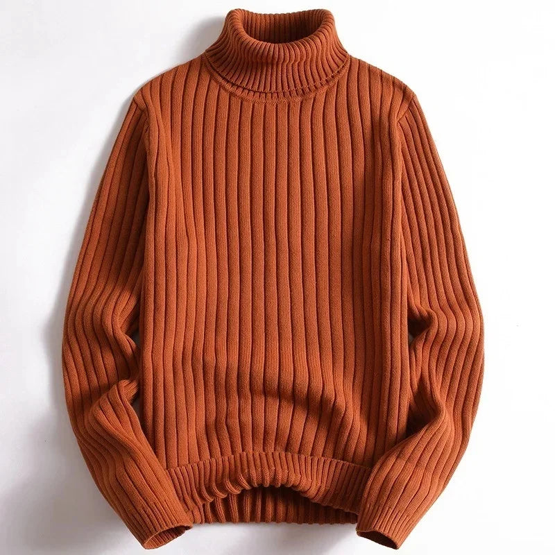 Arnoud – Ribbed Knit Turtleneck Sweater