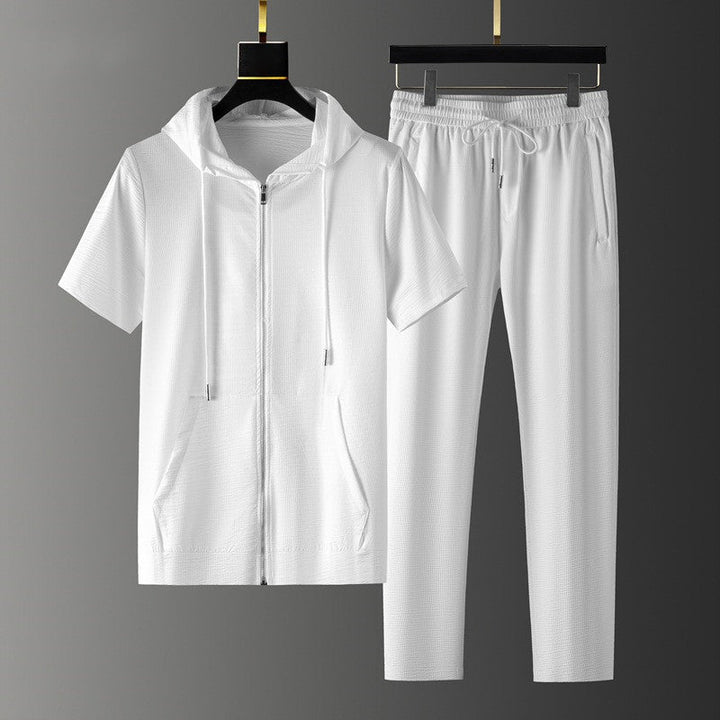 The Roberto Russo – Noir Lounge Shirt & Relaxed Trouser