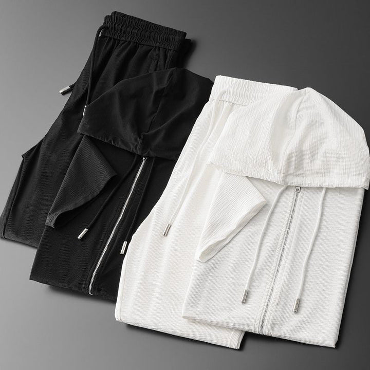The Roberto Russo – Noir Lounge Shirt & Relaxed Trouser
