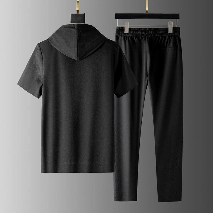 The Roberto Russo – Noir Lounge Shirt & Relaxed Trouser