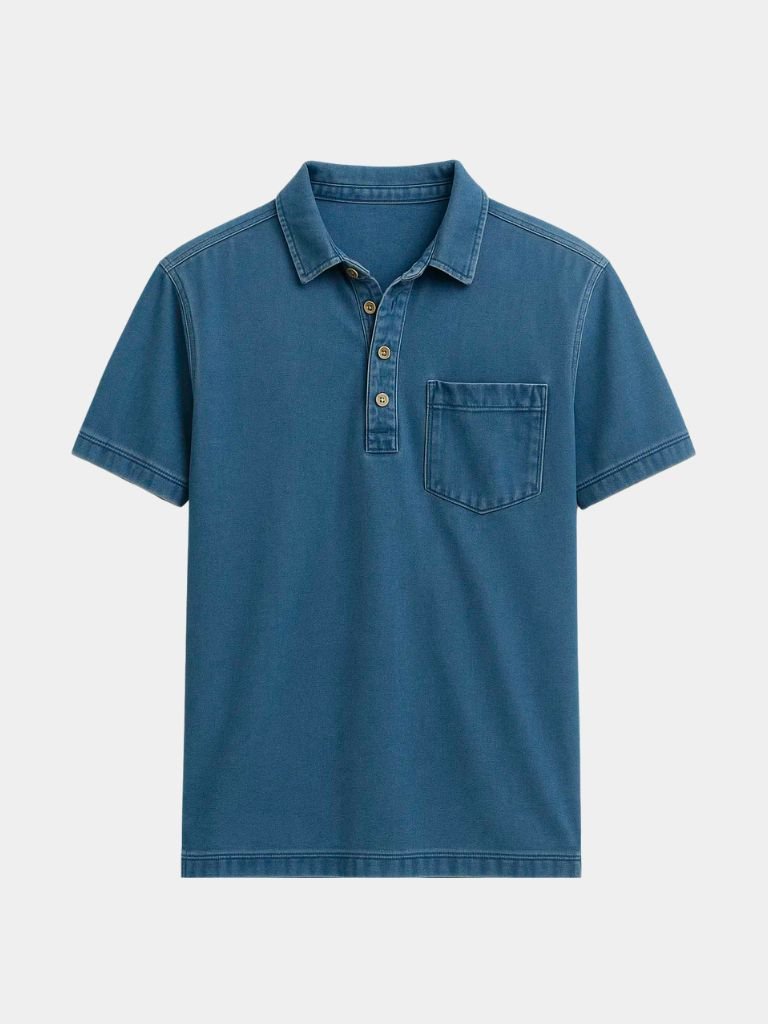 The Langston – Sky-Toned Polo Shirt
