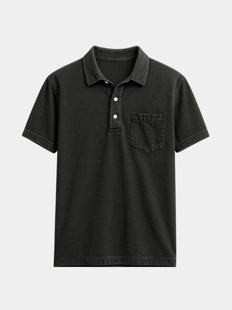The Langston – Sky-Toned Polo Shirt