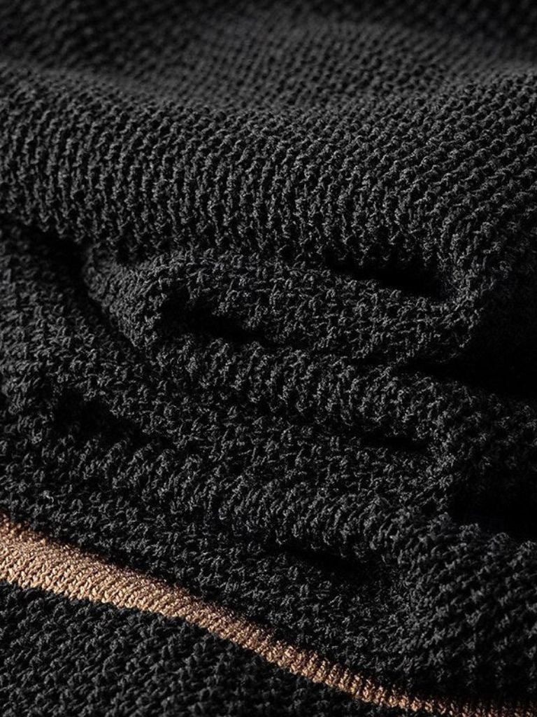 The Henley – Caramel Thread Polo