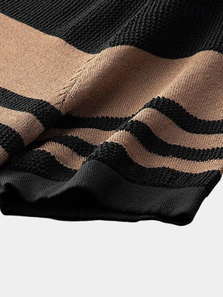 The Henley – Caramel Thread Polo