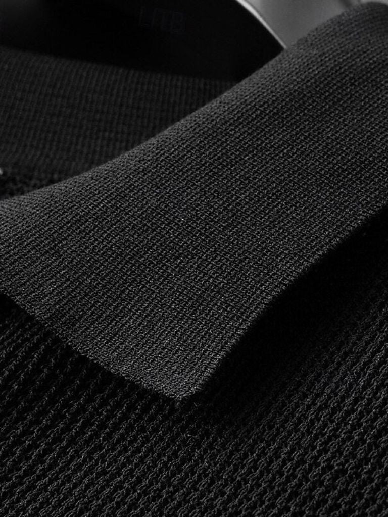 The Henley – Caramel Thread Polo