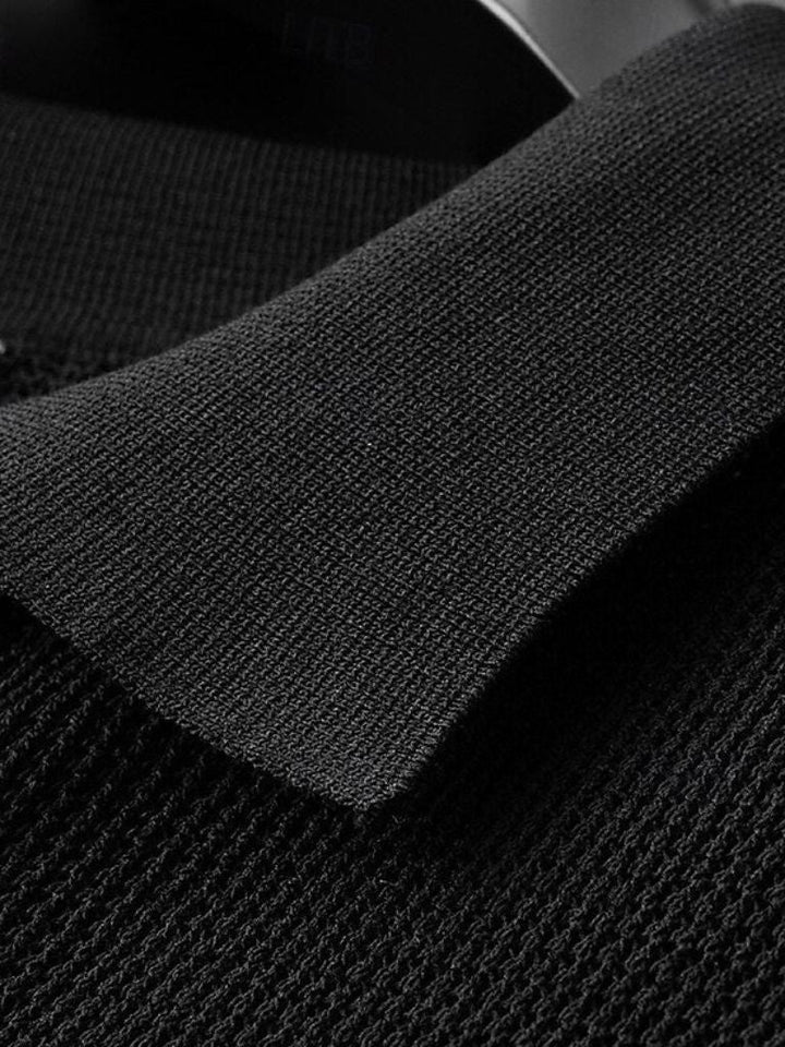 The Henley – Caramel Thread Polo