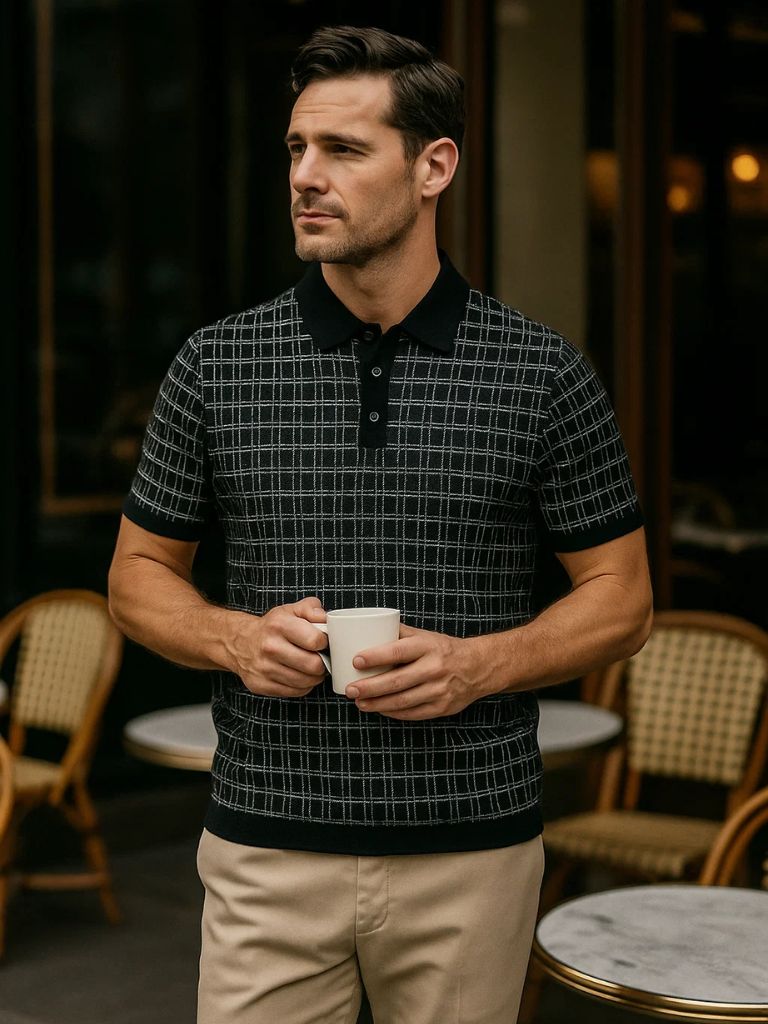 The Ravenhall – Modern Knit Polo