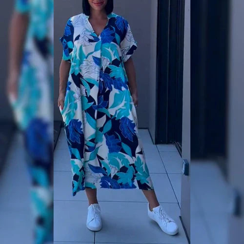 Florena – Elegant Floral Dress