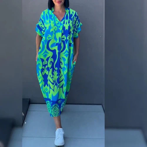 Florena – Elegant Floral Dress