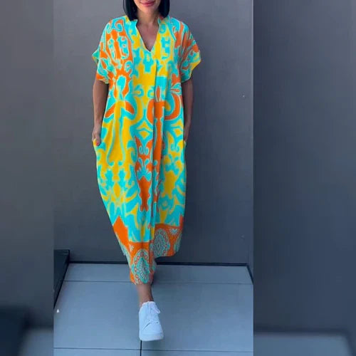 Florena – Elegant Floral Dress