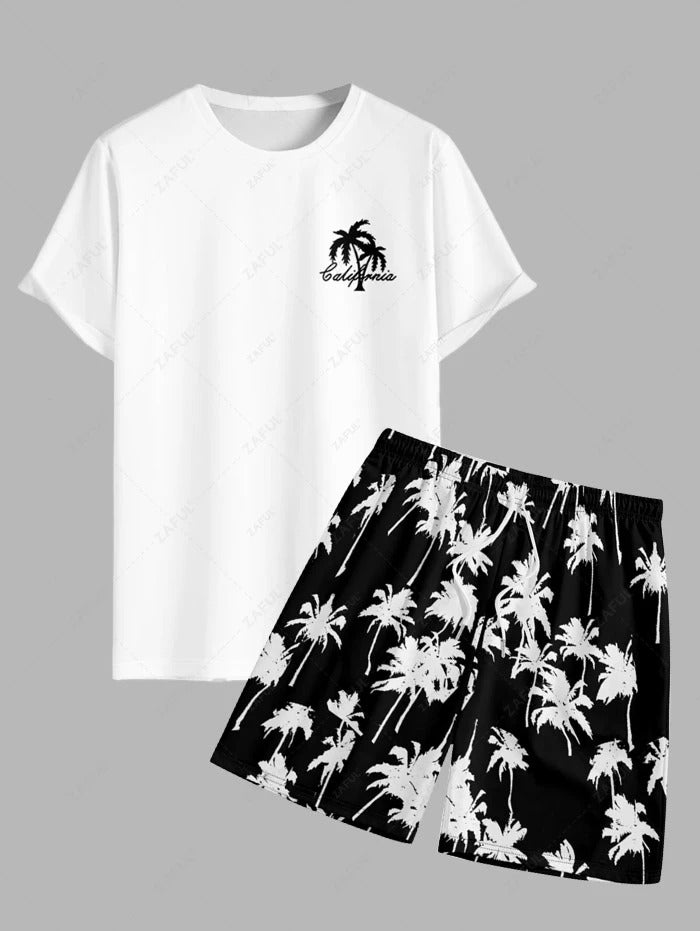 The Roberto Russo – Cali Nights Tee & Drawstring Shorts