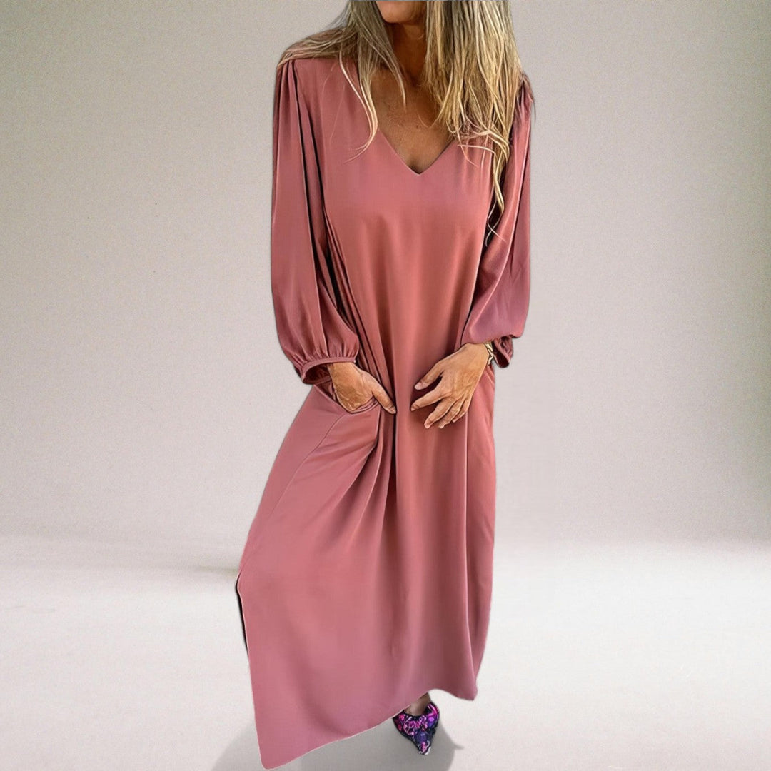 Ada – Elegant Boho Maxi Dress