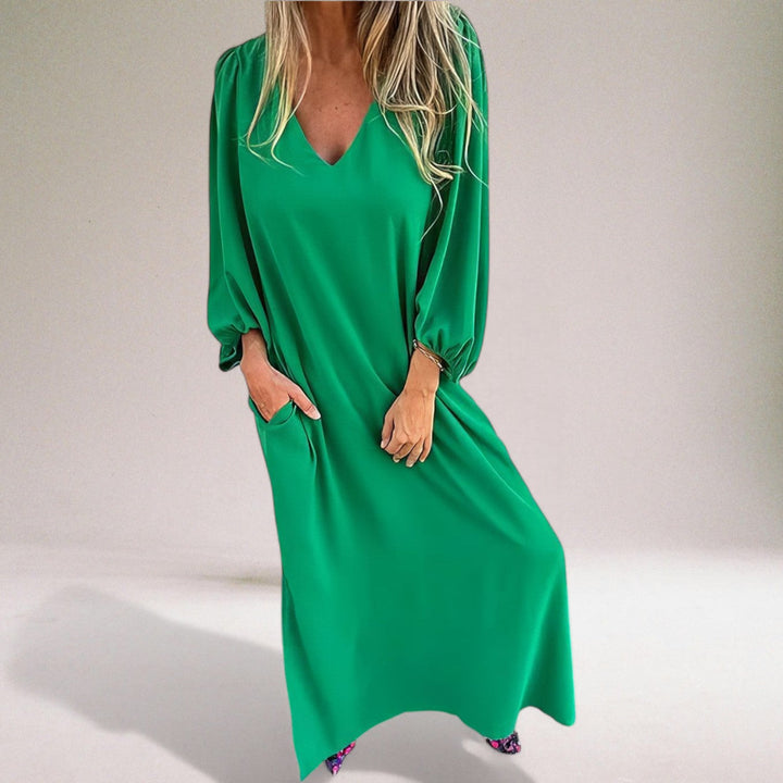 Ada – Elegant Boho Maxi Dress