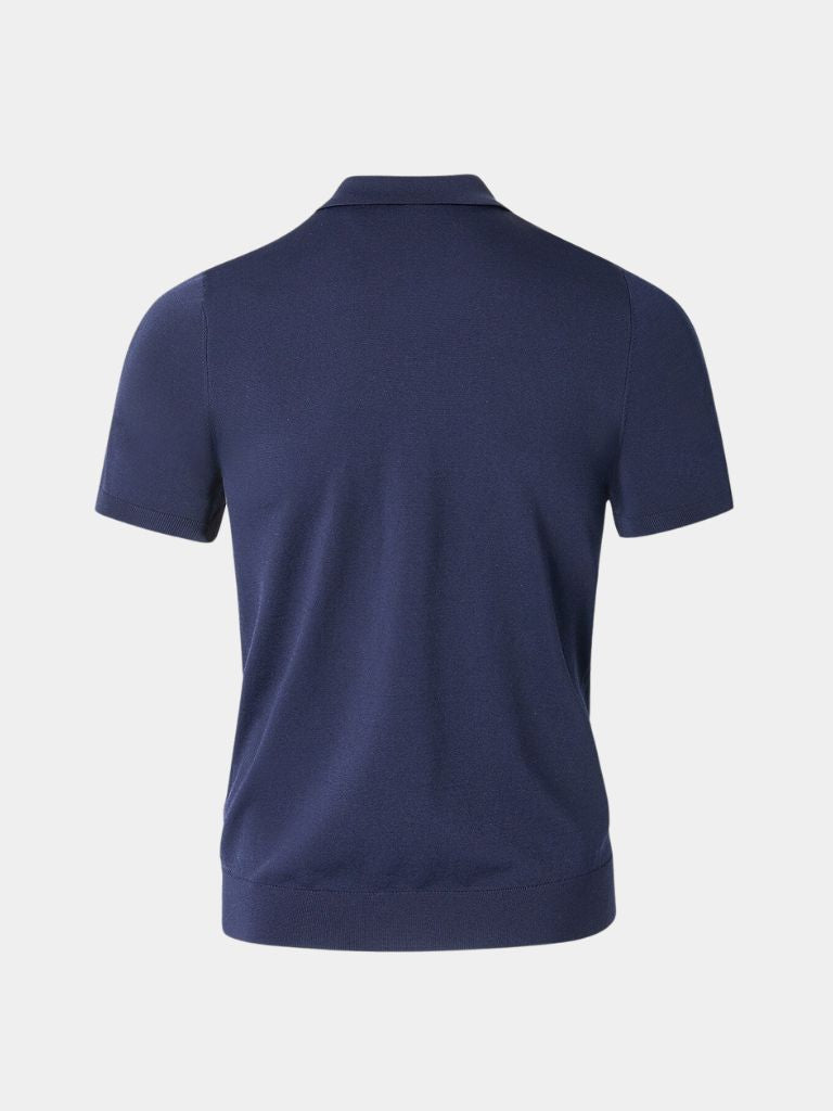 The Oxford – Elevated Navy Polo