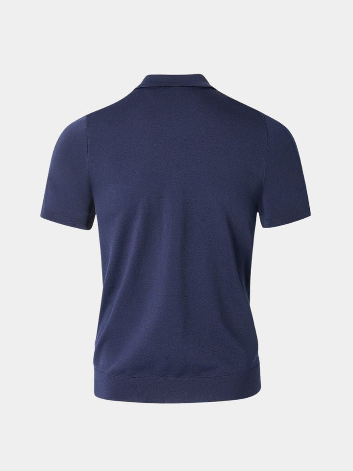 The Oxford – Elevated Navy Polo