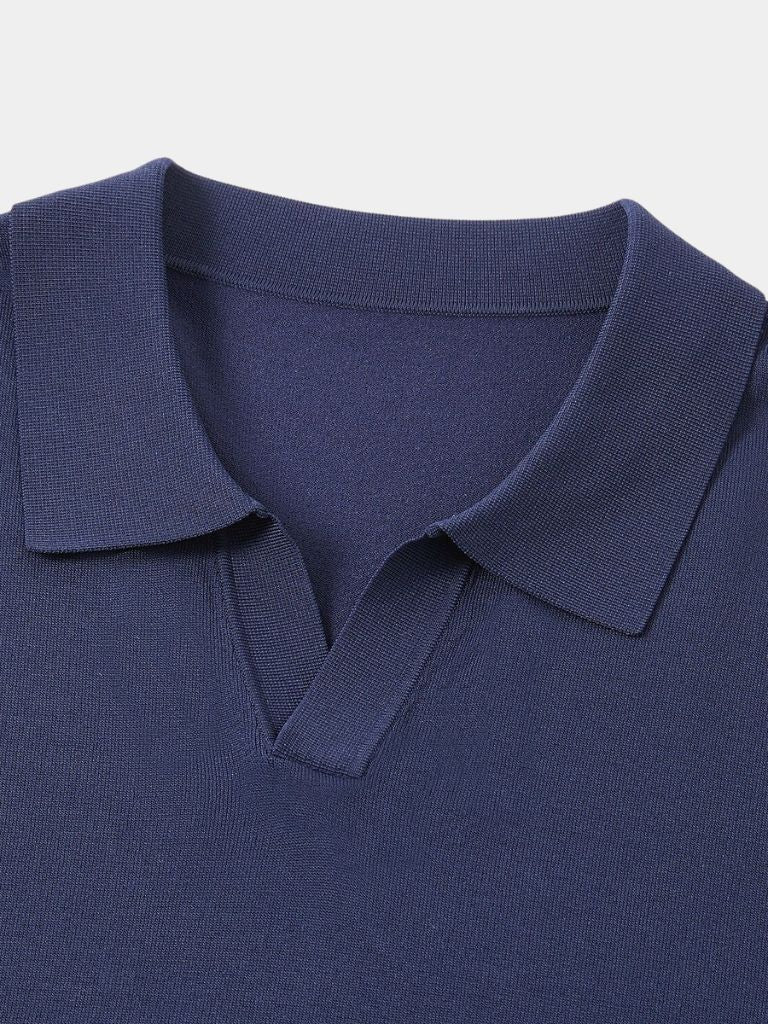 The Oxford – Elevated Navy Polo