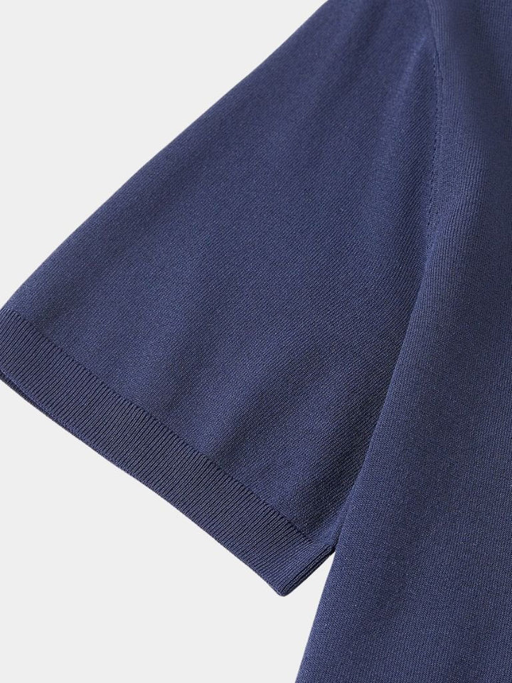 The Oxford – Elevated Navy Polo