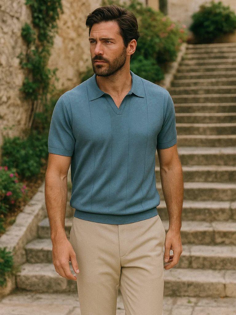 The Amalfi – Portofino Style Polo Shirt